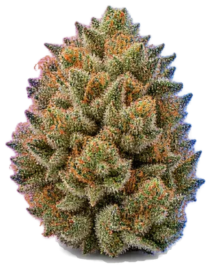 AI-generated illustration of a cannabis flower for the Star Killer page, not a photo of the strain